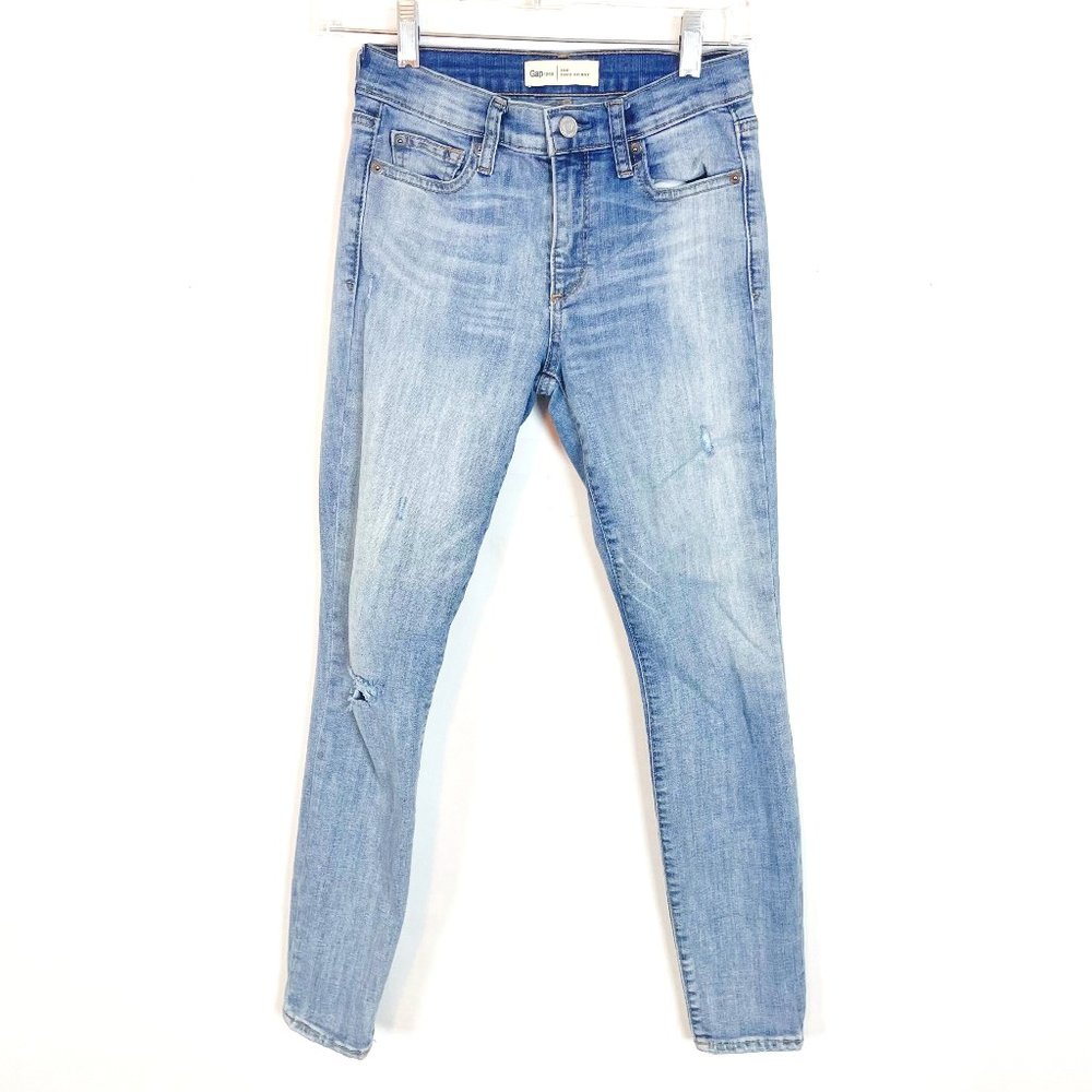 Gap Women's Blue Denim True Skinny Jeans Size 25